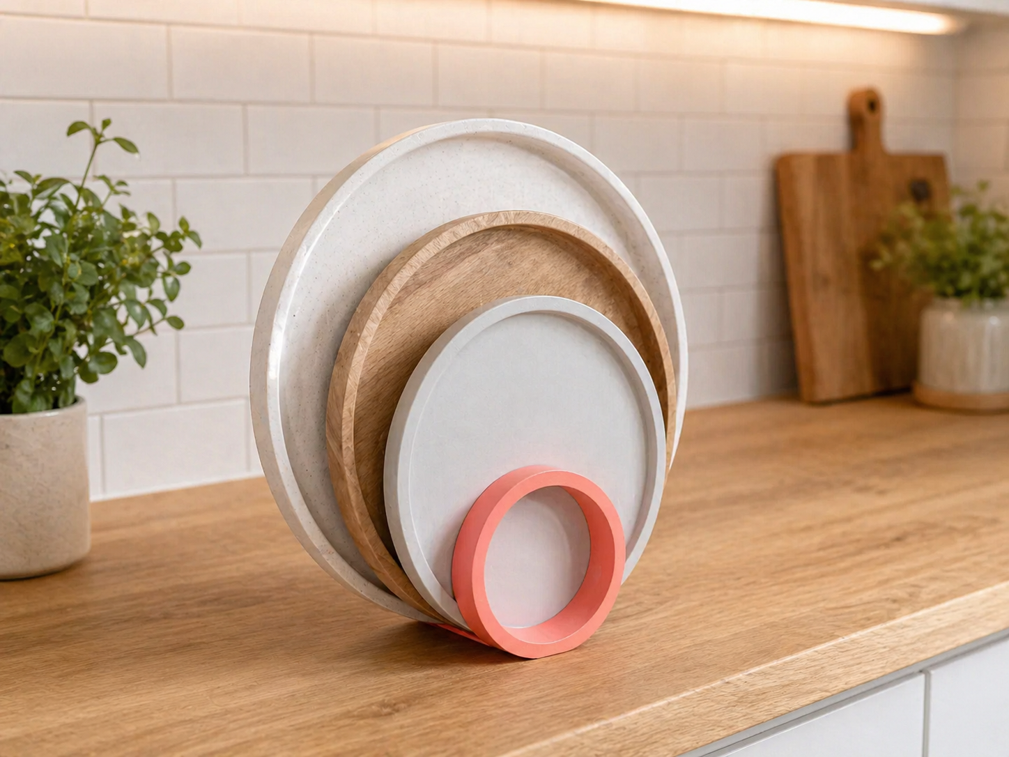 Geometrik Tepsi Düzenleyici · Çekmece İçi Çok Bölmeli (3D Baskı)
